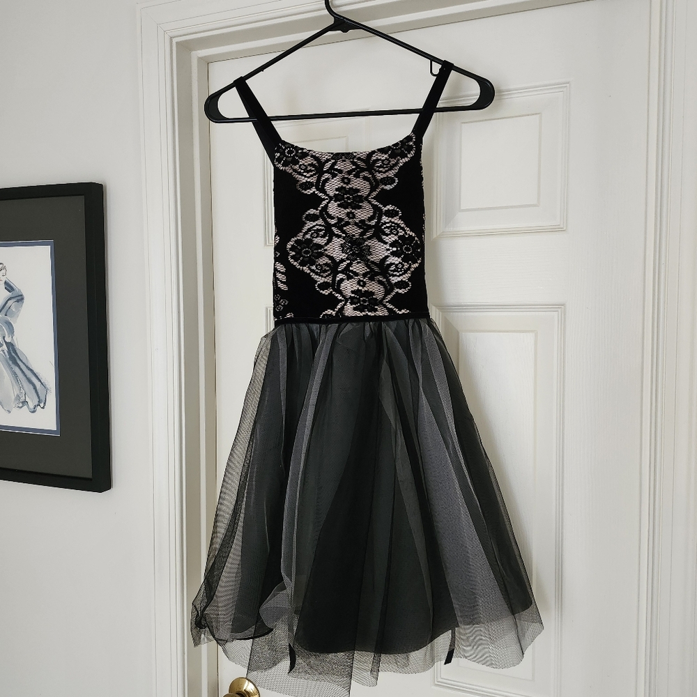 Zunie Teen GIRLS BLACK VELVET Prom Party Dress From Nordstrom